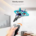 V17 RC Remote Drone Control Airplane 2.4G 6CH Remote Control Fighter Hobby Plane Glider Airplane EPP Foam Toys RC Drone Gift,3Pc Battery