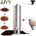 JJYY Portable Manual Coffee Grinder Mini Multi-Purpose Coffee Grinder Stainless Steel Manual Coffee Bean Machine Burr Grinder