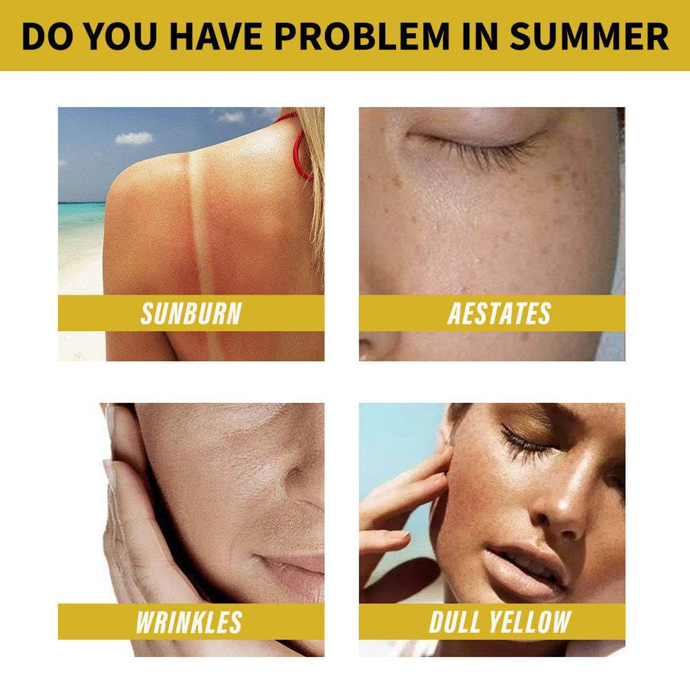 Aloe Vera Sunscreen Lotion, SPF 100, 6.6 Fl Oz, Matte Finish, Korean Skin Care Formula