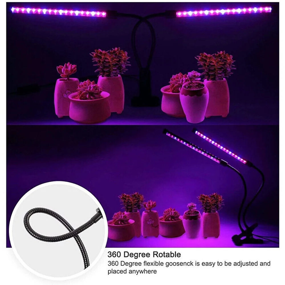 LED Grow Light Plant Growing Lamp Full Spectrum for Indoor Plants Hydroponics US