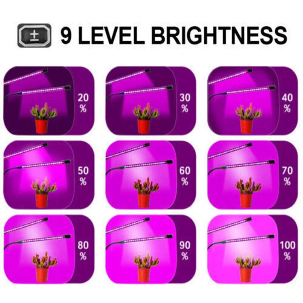 LED Grow Light Plant Growing Lamp Full Spectrum for Indoor Plants Hydroponics US